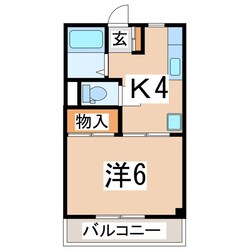 コーポ浅里の物件間取画像